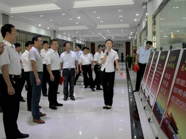 梁山縣委常委、組織部部長(zhǎng)王建一行蒞臨天意機(jī)械調(diào)研